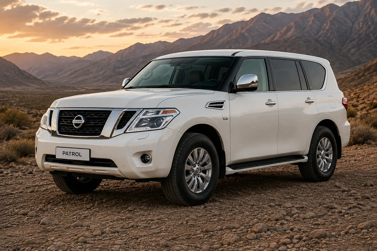 Nissan Patrol before modification