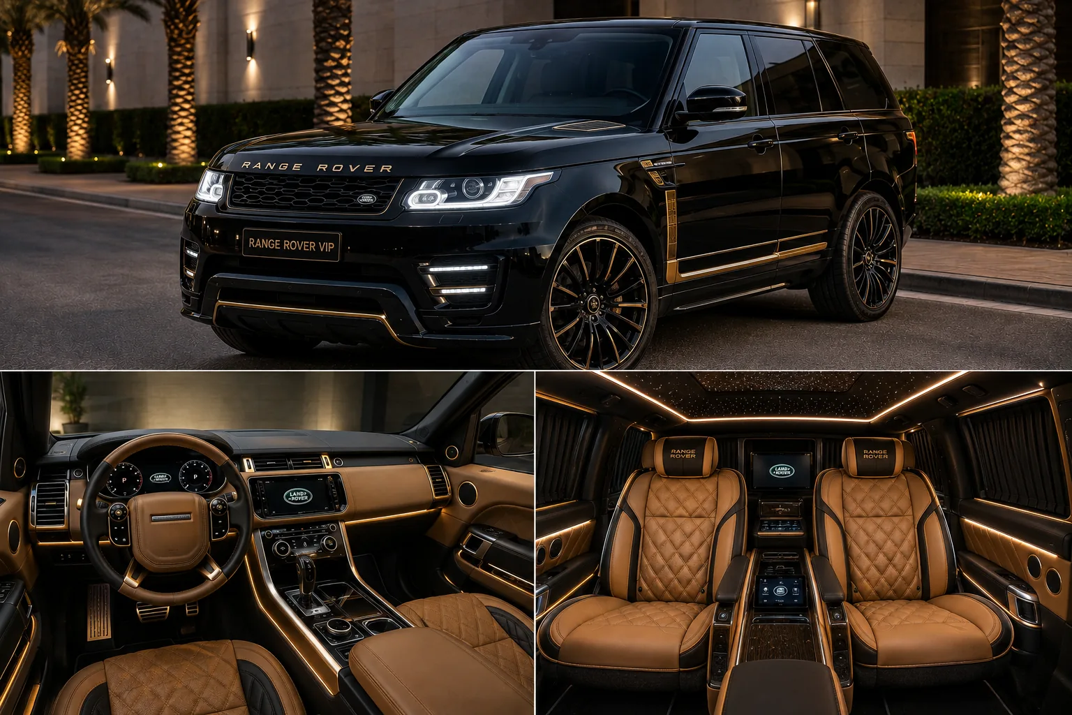 Range Rover VIP after modification