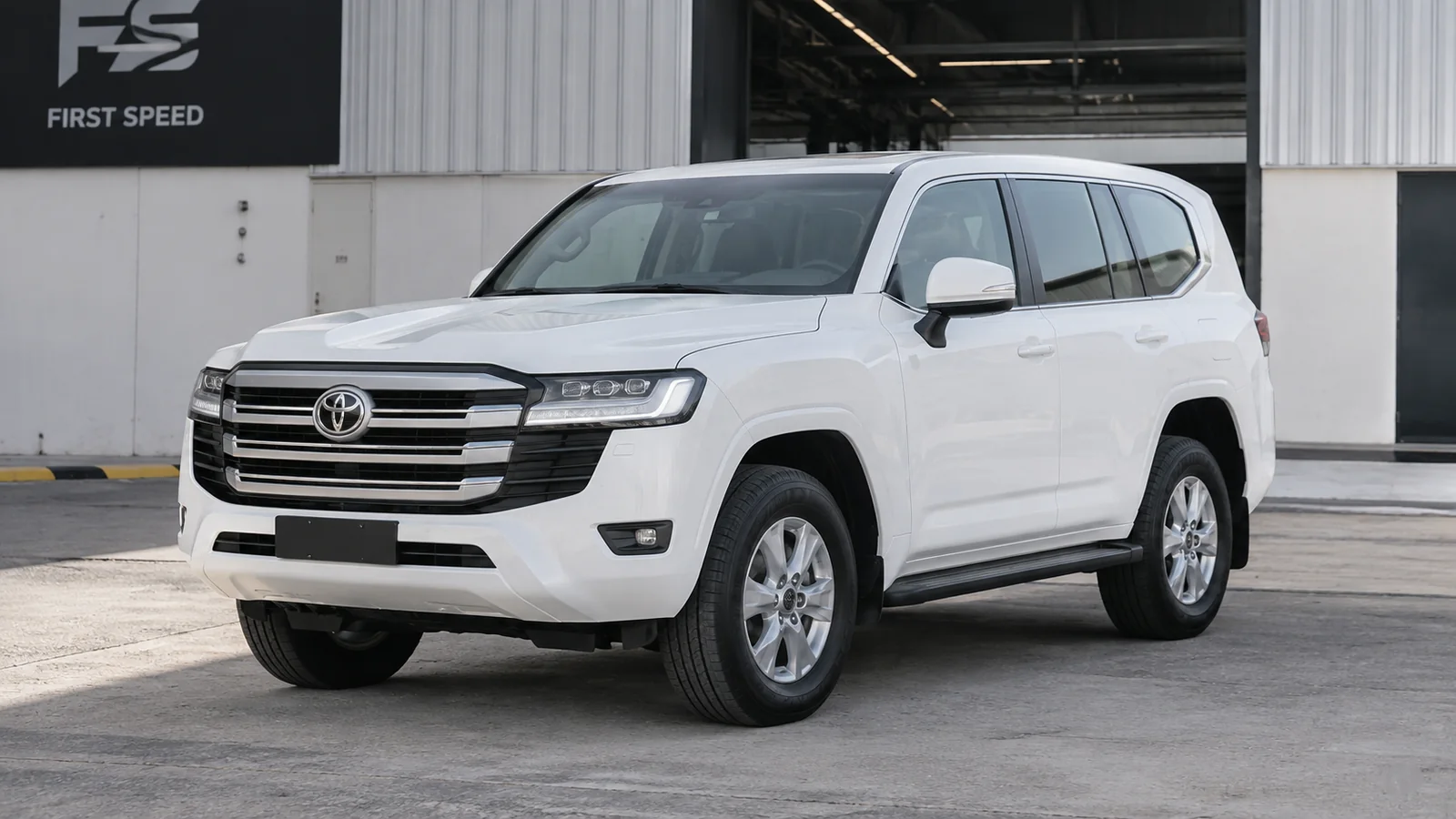 Toyota Land Cruiser LC300 before off-road modification in UAE